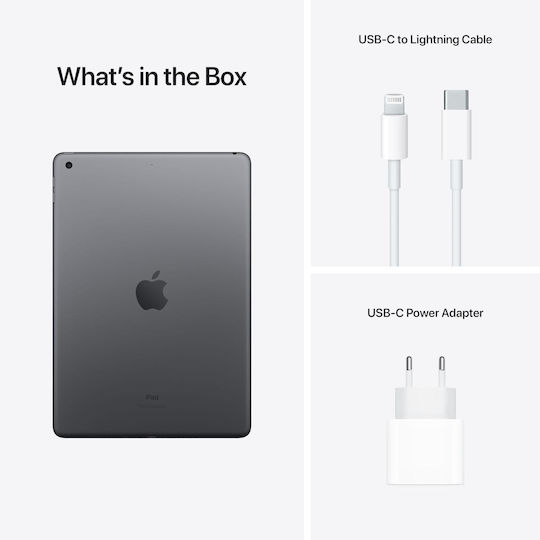 Apple iPad 2021 10.2Inches (3GB/256GB) Space Gray