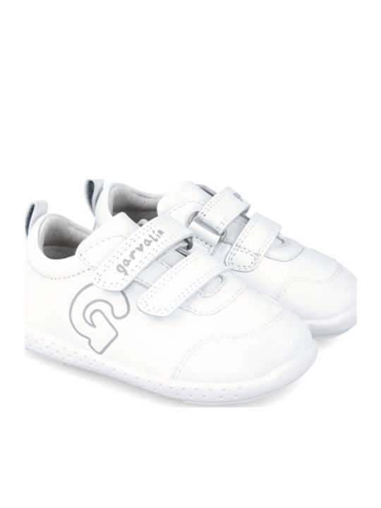 Garvalin Βρεφικά Sneakers Αγκαλιάς Λευκά