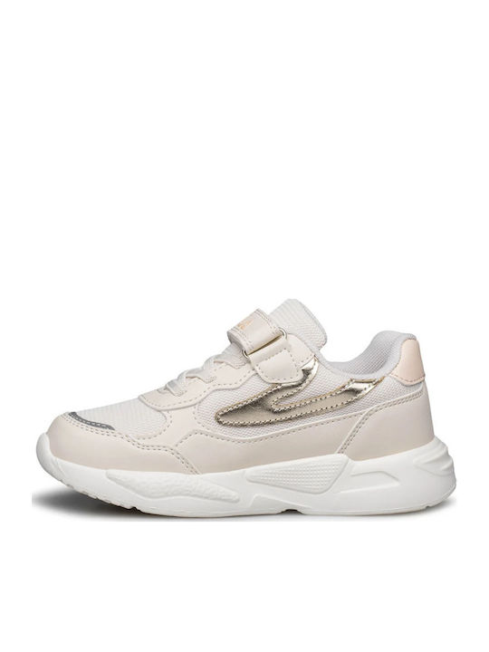 Willington V Παιδικά Sneakers με Σκρατς Μπεζ