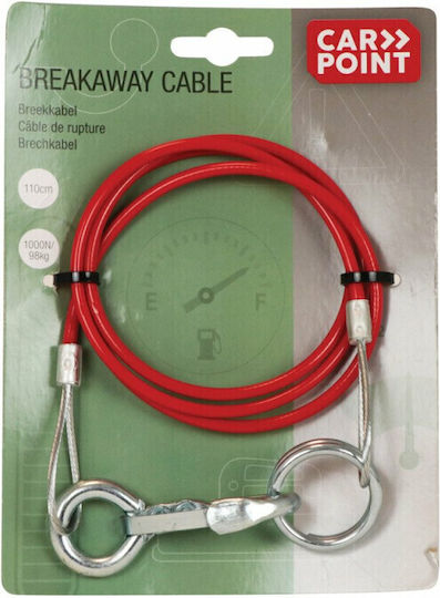 Brake-away Cable For Trailer110cm 1000n/98kg