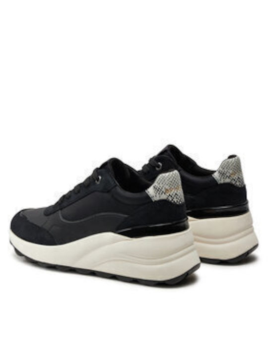 Geox D Spherica Sneakers Black / White