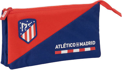 Dreifach-Kassette Atlético Madrid Blau Rot 22 X 12 X 3 Cm