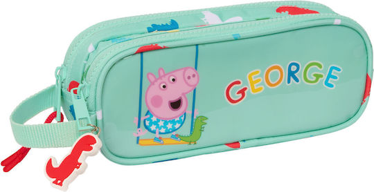 Peppa Pig Casetă dublă Peppa Pig George Mint 21 X 8 X 6 Cm