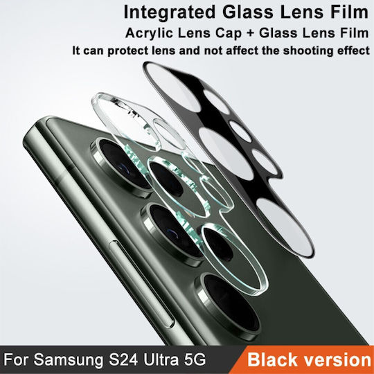 Imak Camera Protection Tempered Glass Black for the Samsung Galaxy S24 Ultra 5G