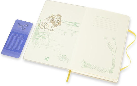 Moleskine Ο Μάγος του Οζ Ruled Large Notebook Limited Edition Σημειωματάριο Ριγέ