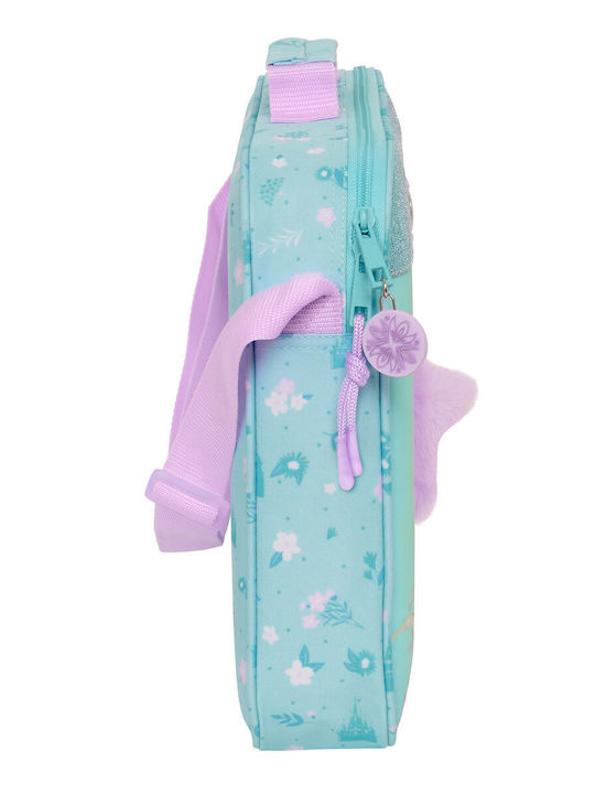Geantă școlară Frozen Hello Spring Albastru deschis 38 X 28 X 6 Cm