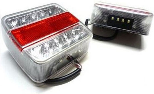 Kamar Set Lumini Trailer LED cu șuruburi 12V 1buc