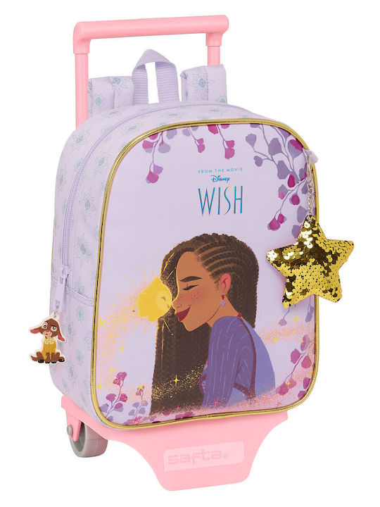 Schulranzen mit Rädern Wish Lilac 22 X 27 X 10 Cm