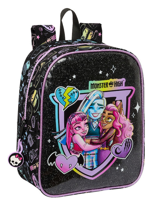 Children's Bag Monster High Black 22 X 27 X 10 Cm