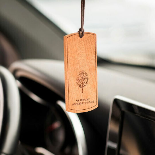 K2 Car Air Freshener Tab Pendand Sandalwood / Aqua