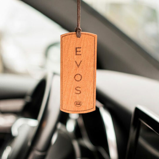 K2 Car Air Freshener Tab Pendand Sandalwood / Aqua