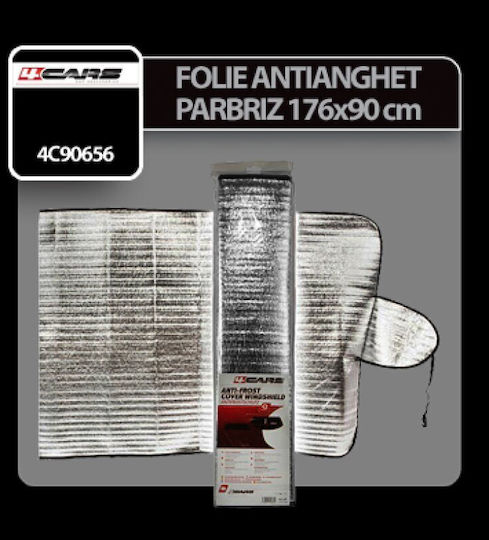 4cars Anti-Frost-Abdeckung Windschutzscheibe groß - 176x90cm