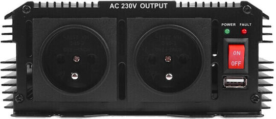 Invertor de putere 24v-220v 1200w Kamar