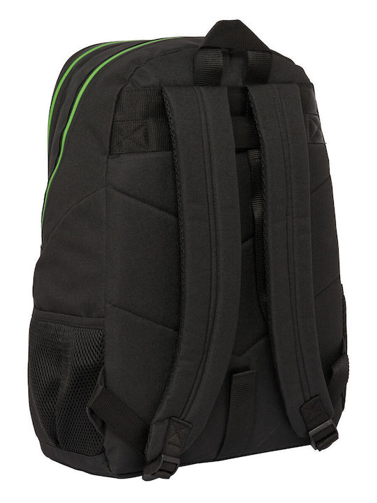 School Bag Kappa Black Black 32 X 44 X 16 Cm