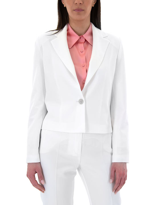 MY T Kurz Damen Blazer White