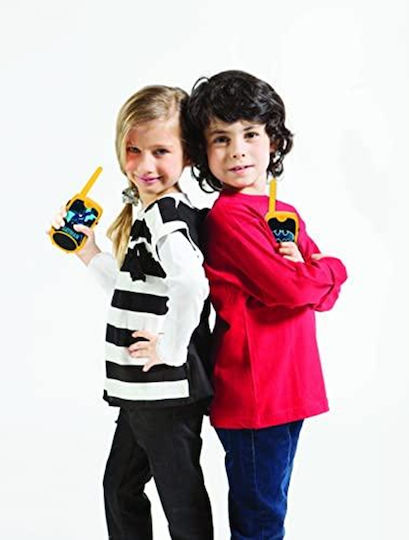 Lexibook Tw12bat Batman Walkie-Talkies Belt Clip For Transport Battery Black/Yellow