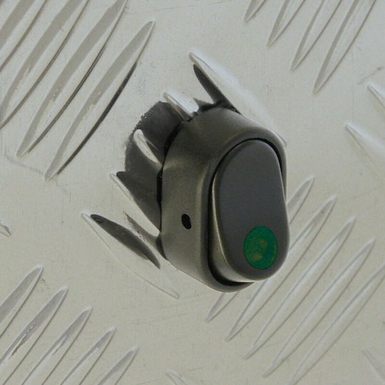 Led' Switch 12v 30a Green Led