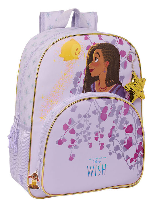 Ученическа Раница Wish Лилава 33 X 42 X 14 См