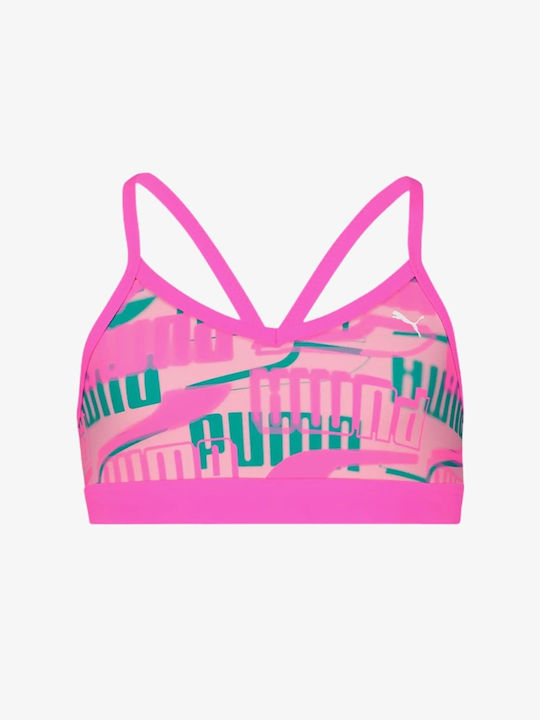 Puma Kinder Badebekleidung Bikini Fluo Pink Combo