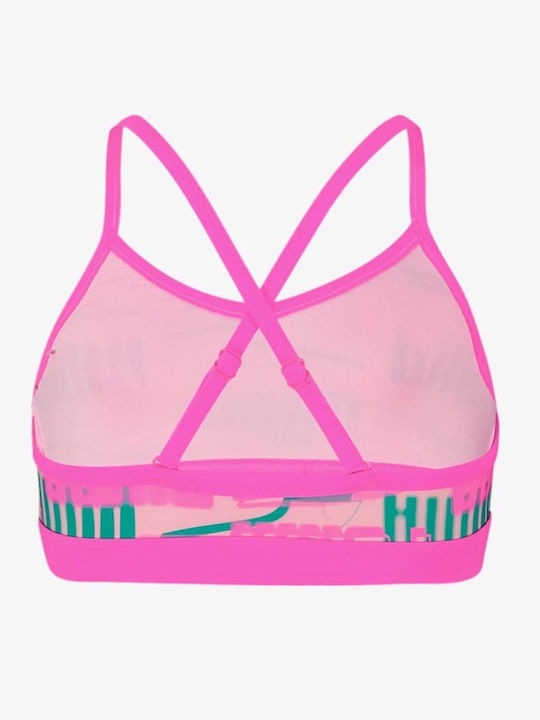 PUMA Kids Swimwear Bikini Fluo Pink Combo