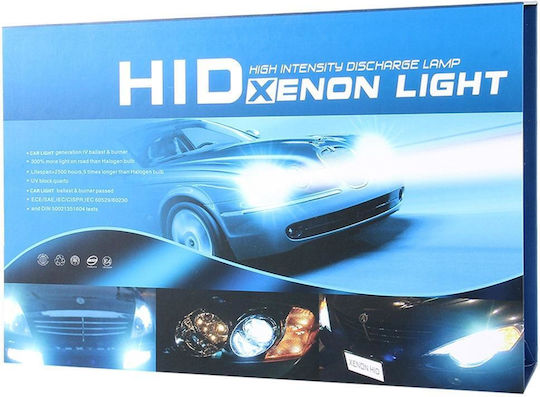 Xenon Σετ Φωτισμού Αυτοκινήτου H7 35W 12V 8000K Ψυχρό Λευκό