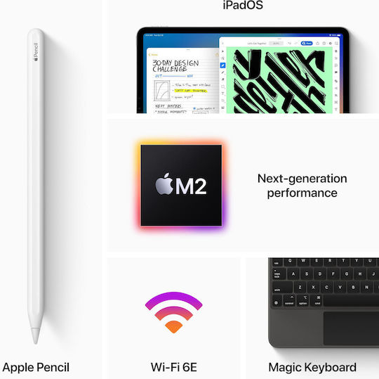 Apple iPad Pro 2022 12.9Inches (8GB/256GB) Space Gray