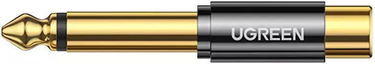 Ugreen Μετατροπέας RCA male σε RCA male Χρυσό 1τμχ 80731