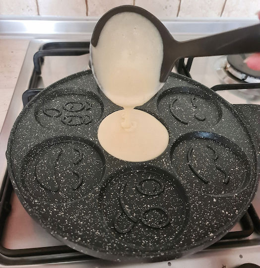 Pfanne für Pfannkuchen aus Aluminium mit Antihaftbeschichtung 26cm