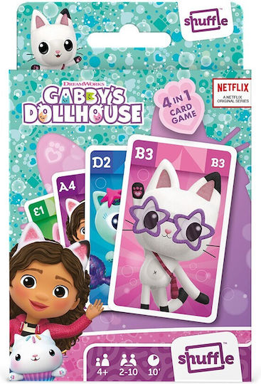 Board Game Gabby’s Dollhouse Shuffle Fun for 2-10 Players 4+ Years Old (EN) Cartamundi