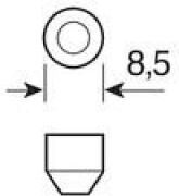 24v - 105x36mm - C5w - 5w Festoon Sv85 1pcs Narva