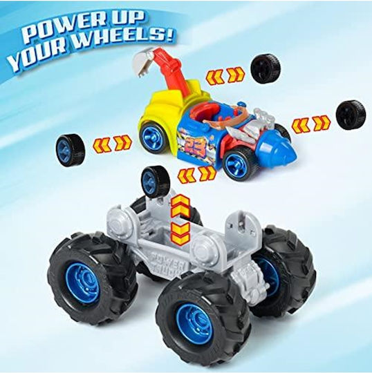 T-Racers Turbo Truck Turbo Digger – Superfahrzeug mit 1 exklusiven Fahrer und 1 exklusiven Fahrzeug. Kompatibel mit anderen T-Racer Autos