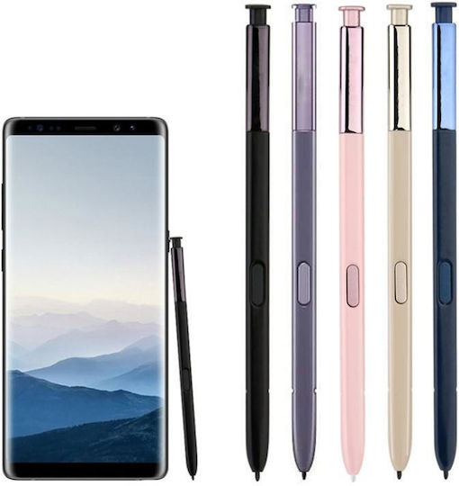 Touch Stylus S Pen Digitală pentru Galaxy Note 8 de culoare Negru