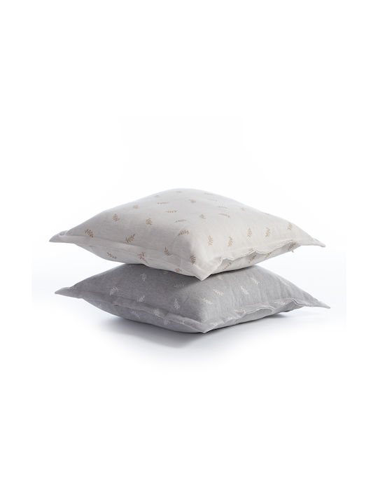 Nef-Nef Homeware Възглавница За Диван Amaranta От Кадифе Бежов 50x50см