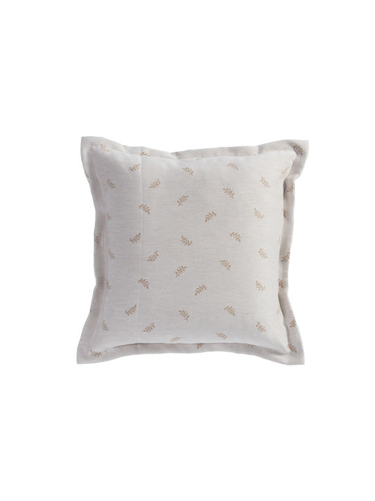 Nef-Nef Homeware Възглавница За Диван Amaranta От Кадифе Бежов 50x50см