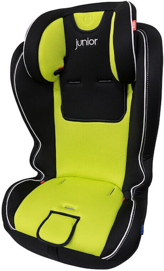 Petex Premium Plus Детско Столче за Кола с Isofix Black/Green