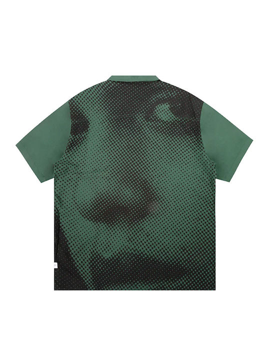 The Hundreds Cămașă Bărbătească Cu mânecă scurtă Verde