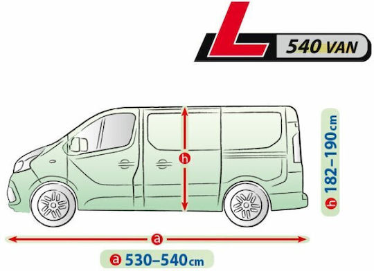 Mobile Garage Full Car Cover Size - L540 - Van