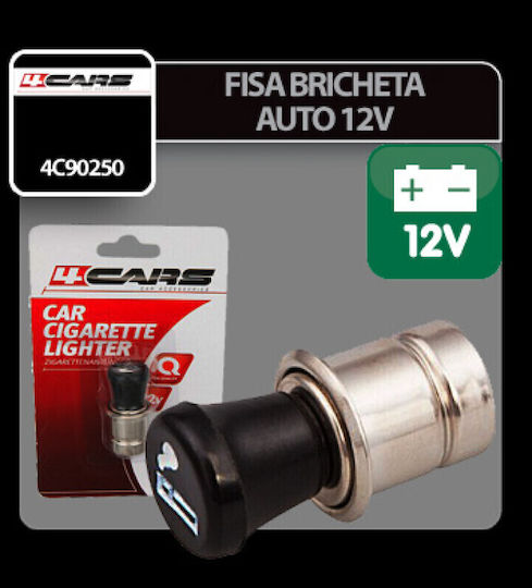 4cars Cigarette Lighter 12v Ø 22 Mm
