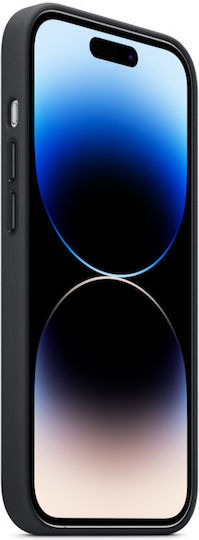 Apple Back Cover Leather Midnight (iPhone 14 Pro)