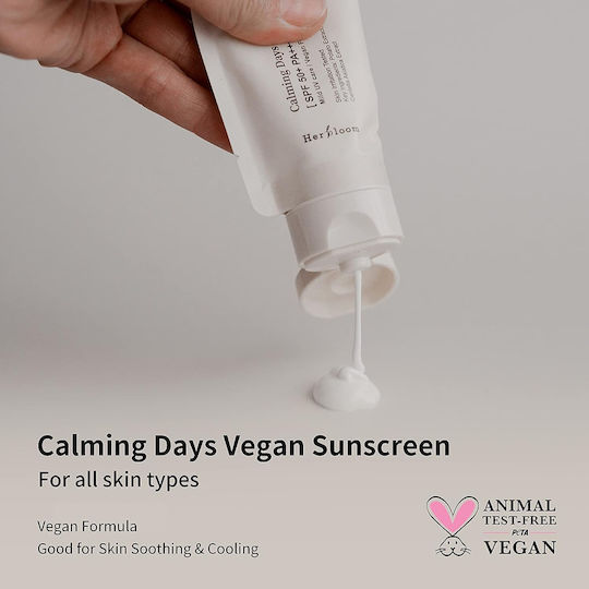 Herbloom Calming Days Vegan Sunscreen Sunscreen Cream Face SPF50 50ml
