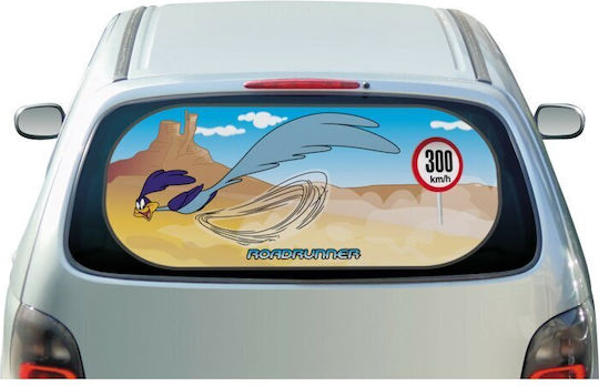 Looney Tunes Мрежест сенник за задно стъкло с вендузи 1бр - Road Ru