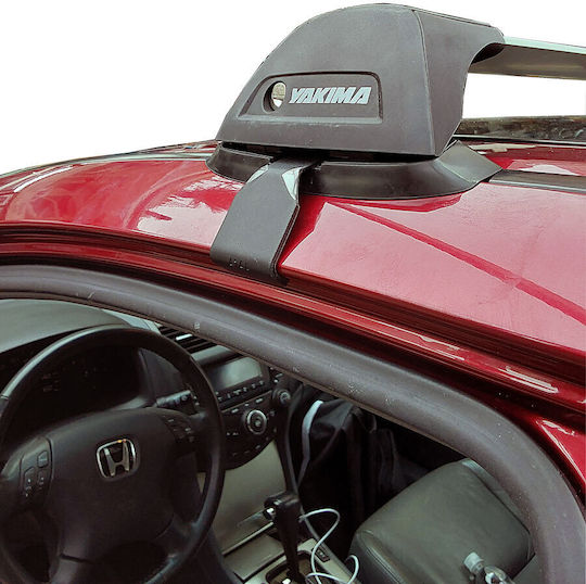 Yakima Aluminum Car Roof Bars for Honda Accord 4D Set with Roof Rack Legs MΠ.HACCORD.01