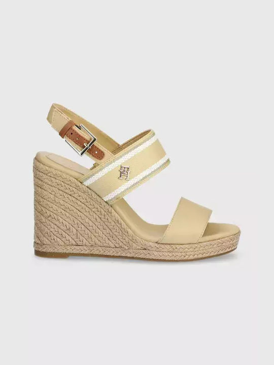 Tommy Hilfiger Women's Platform Shoes Beige