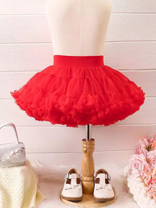 Kinder-Tutu-Rock - Rot