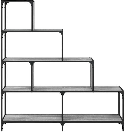 Bibliotecă Gri 139x33.5x149cm