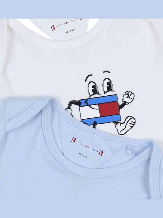 Tommy Hilfiger Σετ Φορμάκια Λευκά