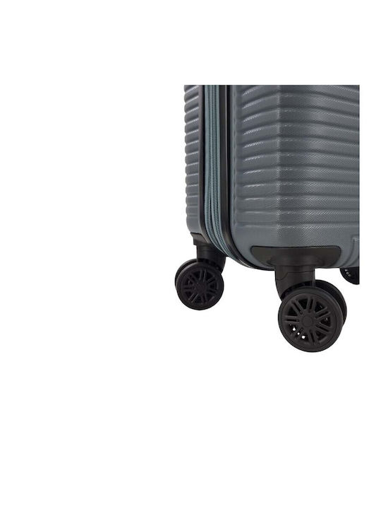 Rain Cabin Hard Travel Suitcase Anthracite With 4 Wheels Height 55cm