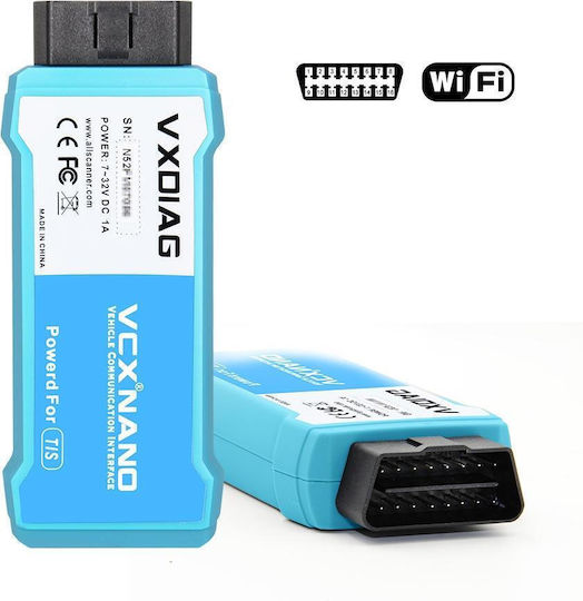 Vxdiag Nano Tis Wifi Diagnostic Tools For Minivci Techstream V16.20.023