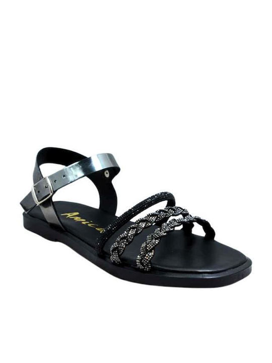 Amica Kinder Sandalen Schwarz