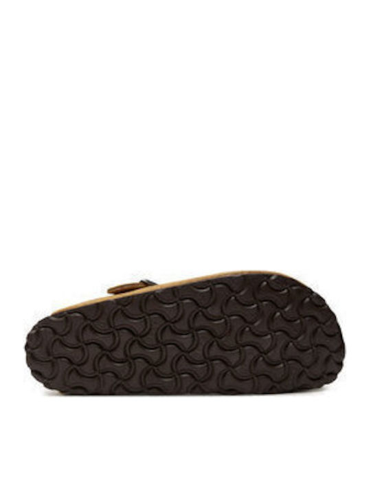 Boston Dotted Зимни мъжки чехли Бежов